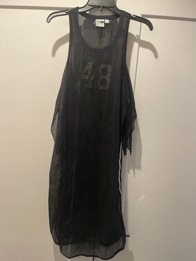 Puma Xtreme Mesh Frill Dress with '48' Graphic